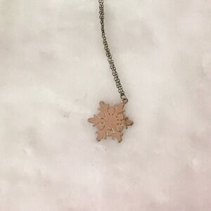 Snowflake Pendant Necklace